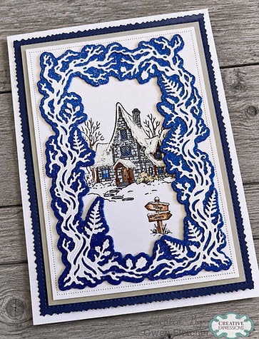 Woodware - Hoarfrost Hall A6 Clear Stamp Set By Gwen Fletcher - WGFS030