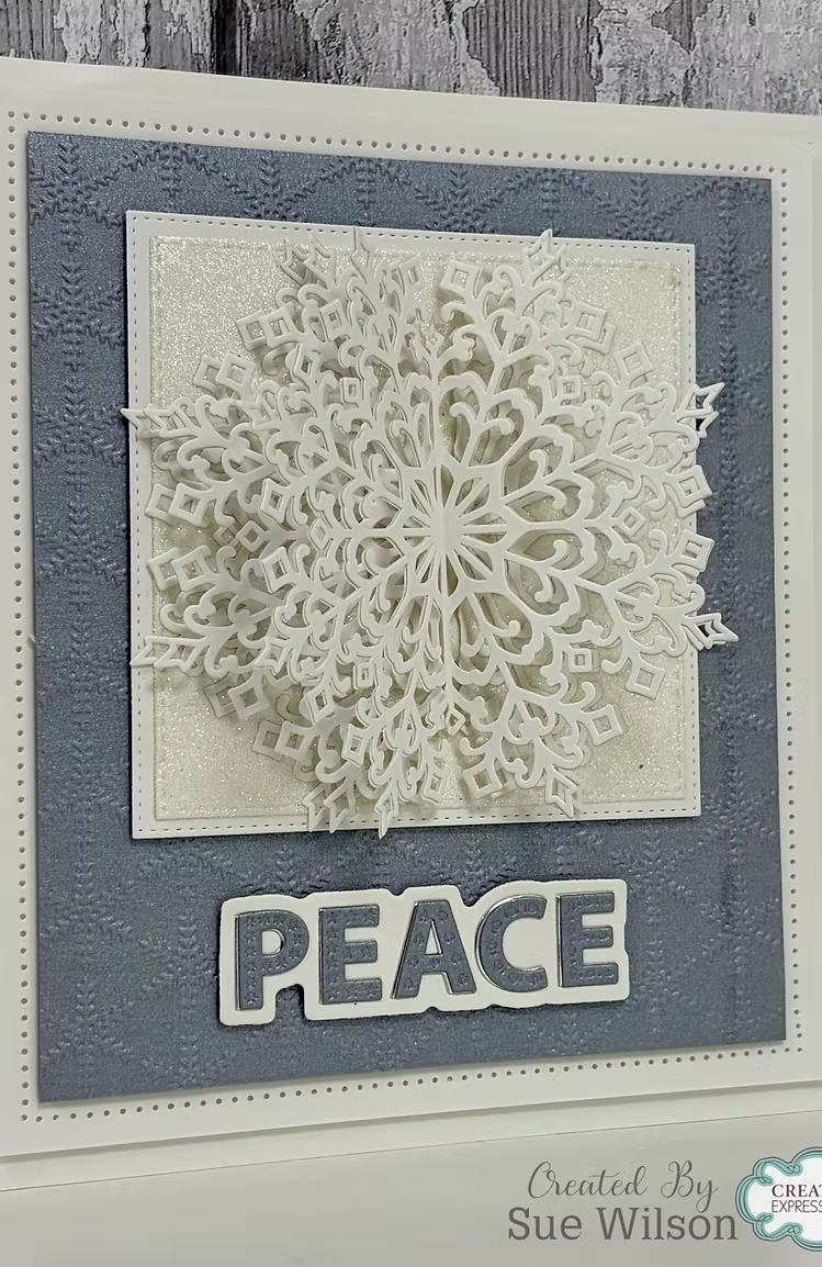 Creative Expressions - Vintage Crystal Snowflake Dies by Sue Wilson - CEDSW0065