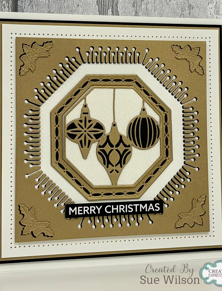 Creative Expressions - Nostalgic Bauble Octagon Dies by Sue Wilson - CEDSW0067