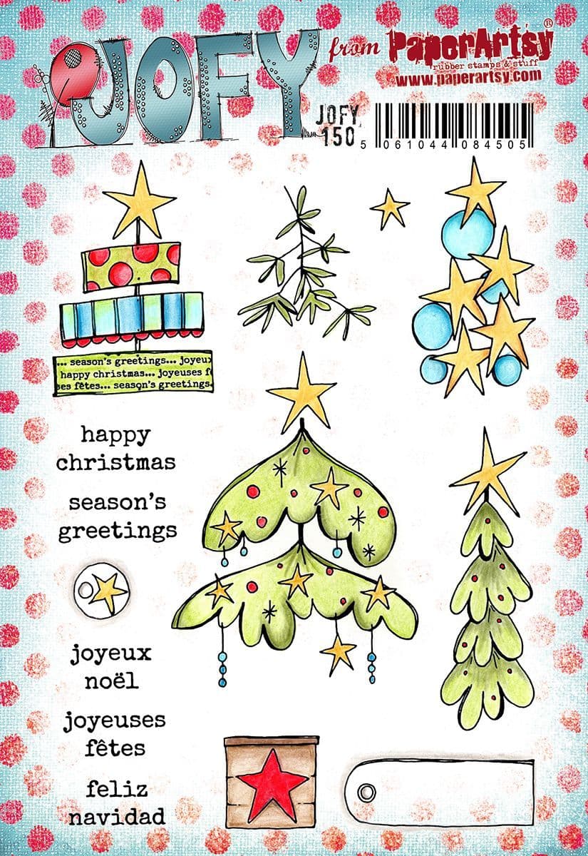 Paperartsy - JOFY150 A5 Stamp Set - JOFY150