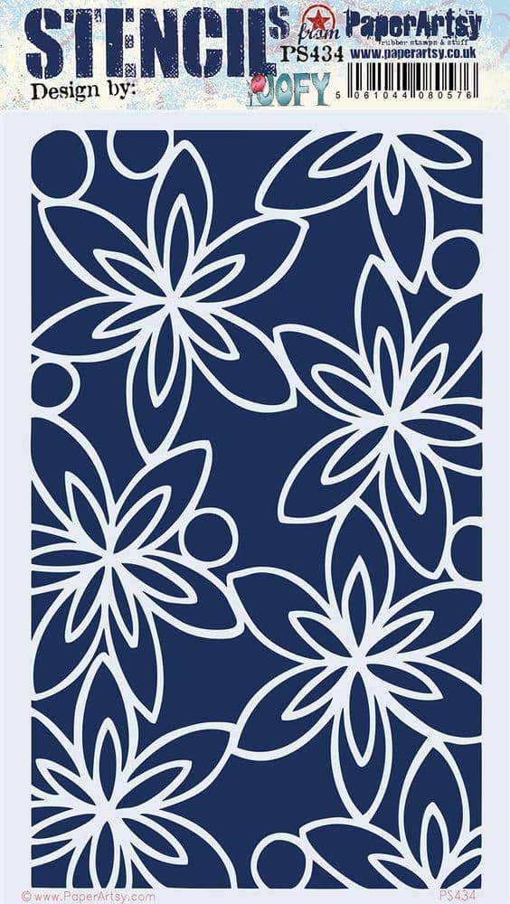 PA Stencil 434 Large {JoFY} - SKU: PS434