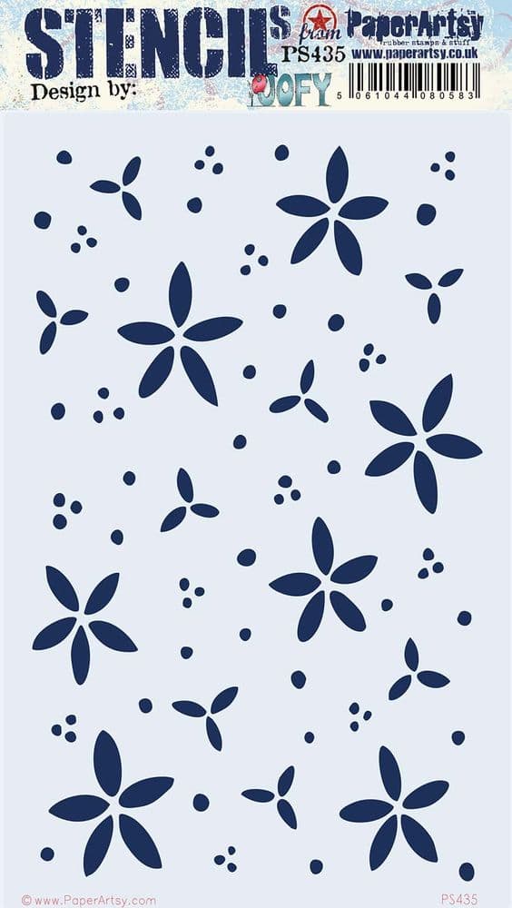 PA Stencil 435 Large {JoFY} - SKU:  PS435