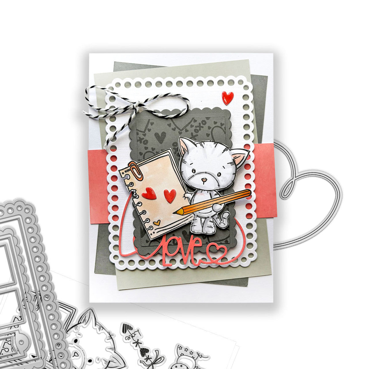 Do small things with Love - 15 outline dies - PD8859