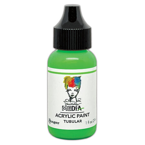 Dina Wakley MEdia Acrylic Paint Tubular, 1oz - SKU: MDQ82880