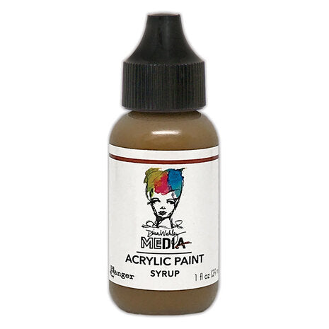 Dina Wakley Media Acrylic Paint Syrup, 1oz - SKU: MDQ75226