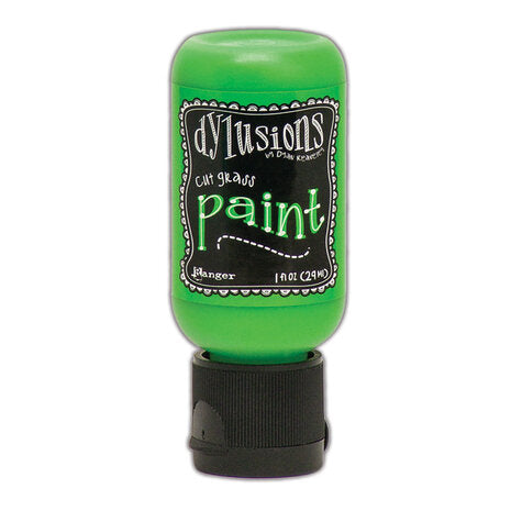 Dylusions Flip Cap Paint Cut Grass, 1oz - SKU: DYQ70443