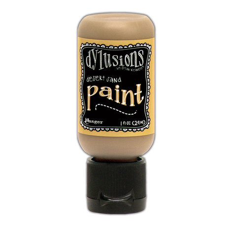 Dylusions Flip Cap Paint Desert Sand, 1oz - SKU: DYQ70450