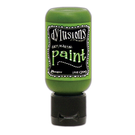 Dylusions Flip Cap Paint Dirty Martini, 1oz - SKU: DYQ70467