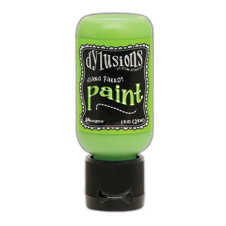 Dylusions Flip Cap Paint Island Parrot, 1oz - SKU: DYQ70504