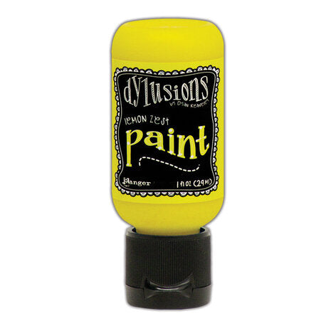 Dylusions Flip Cap Paint Lemon Zest, 1oz - SKU: DYQ70535