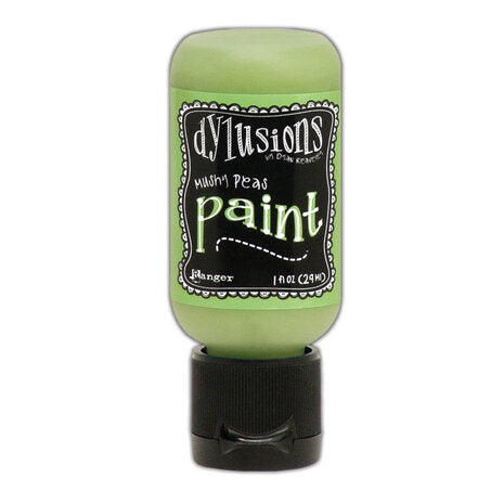 Dylusions Flip Cap Paint Mushy Peas, 1oz - SKU: DYQ70566