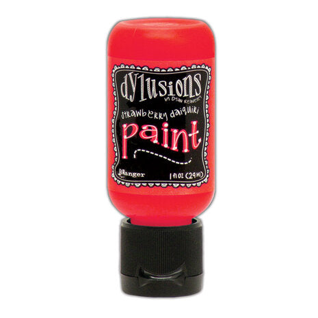 Dylusions Flip Cap Paint Strawberry Daiquiri, 1oz - SKU: DYQ70665